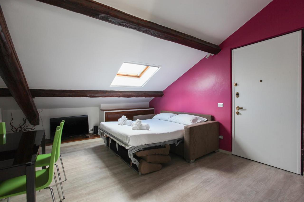 The Cosy Terrace Of Milano- Via Sardegna Apartman Kültér fotó